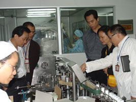 省領(lǐng)導(dǎo)、市領(lǐng)導(dǎo)來(lái)我司進(jìn)行視察、指導(dǎo)