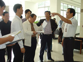 省領(lǐng)導(dǎo)、市領(lǐng)導(dǎo)來(lái)我司進(jìn)行視察、指導(dǎo)